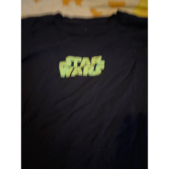 EUC Star Wars Long Sleeve T-Shirt Women’s Size M Black with Groku Graphic - Picture 5 of 6